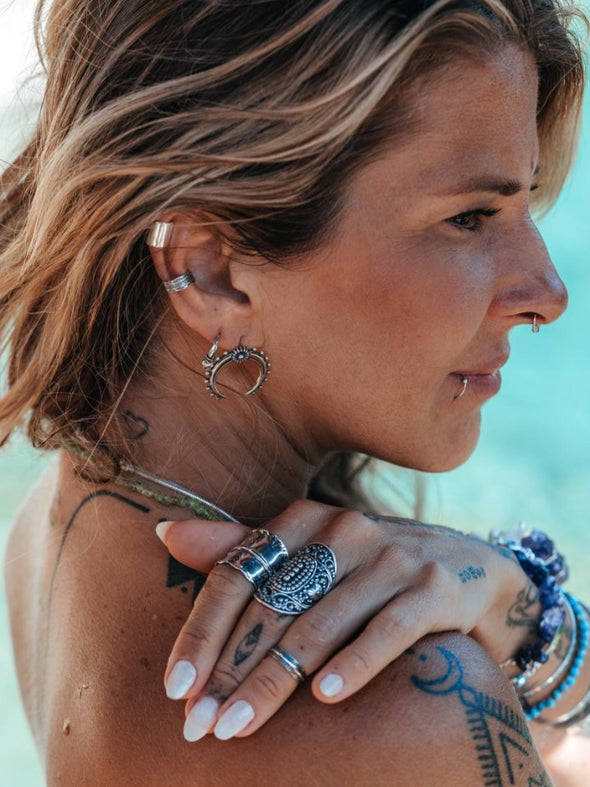 Silver 925 Earrings - Gypsy