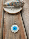 Silver 925 Necklace - The Turkish Eye
