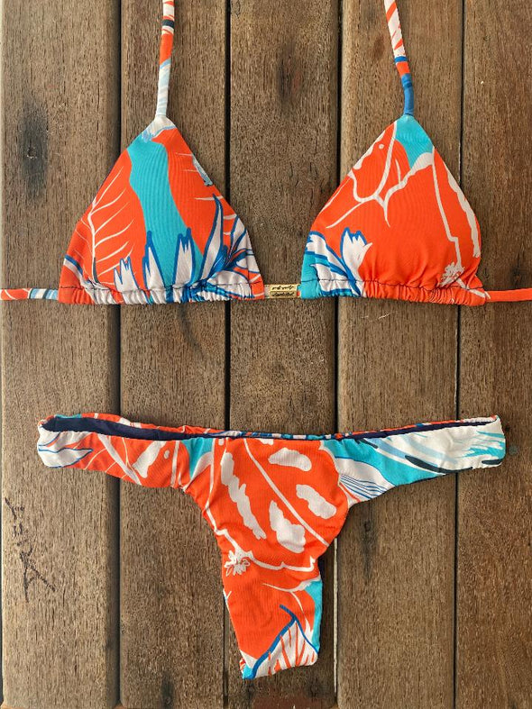 Bikini Basic Cheeky Bottom Triangle Top Uyara