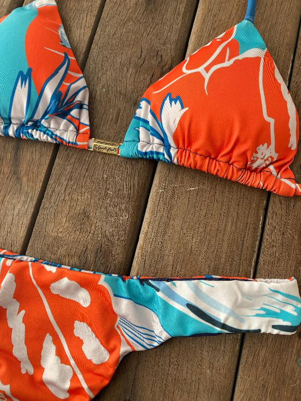 Bikini Basic Cheeky Bottom Triangle Top Uyara