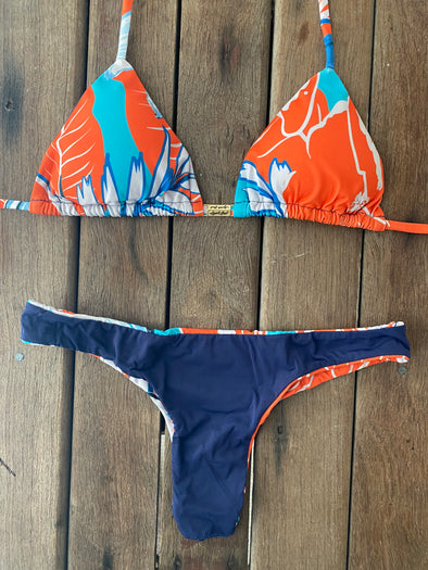 Bikini Basic Cheeky Bottom Triangle Top Uyara
