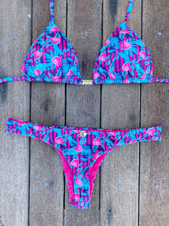Bikini Cheeky Bottom Basic Triangle Top