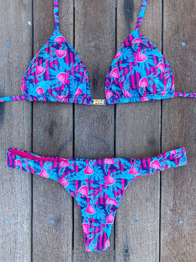 Bikini Cheeky Bottom Basic Triangle Top