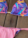 Bikini Tie Sides Lilac Bliss (fully reversible)