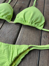 Bikini Tie Sides Dots Lime Fresh (textured)Bikini Tie Sides Dots Lime Fresh (textured)