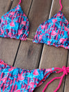 Bikini Tie Sides Watermelon (fully reversible)