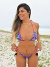 Bikini Tie Sides Watermelon (fully reversible)