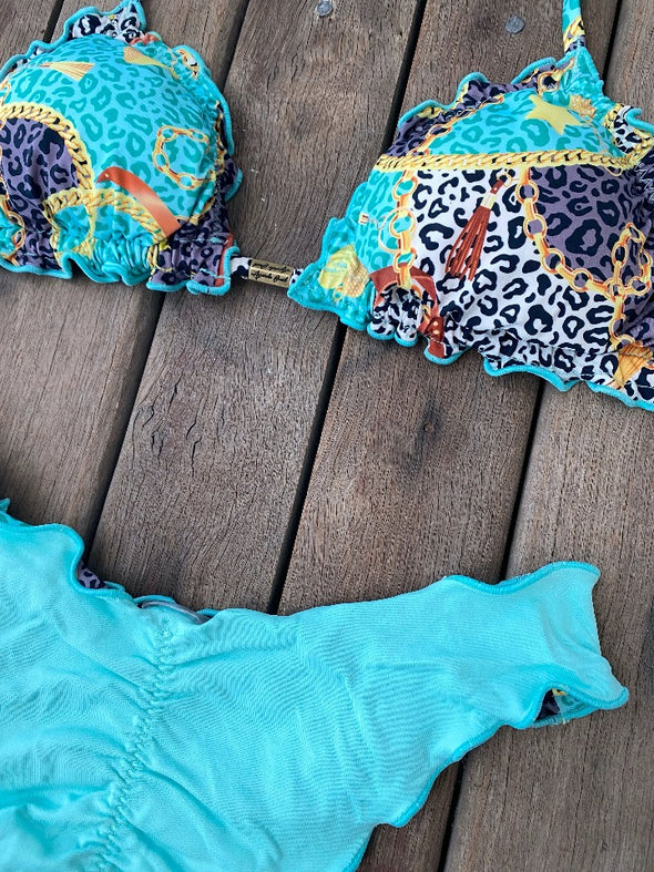 Bikini Wide Sides Ripple Aruana (fully reversible)