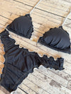 Bikini Wide Sides Ripple Nude Noir
