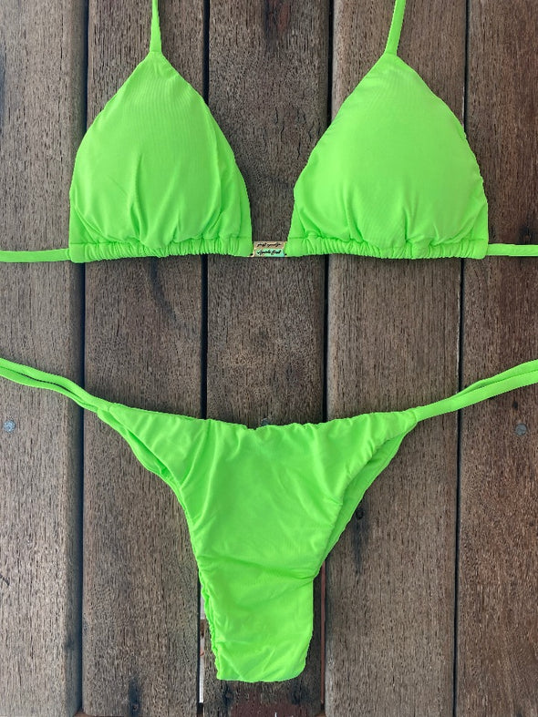 Bikini Tie Sides Acid Fluor