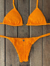 Bikini Tie Sides Curcumin (textured)