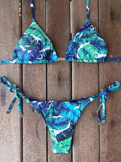 Bikini Tie Sides Leafy Life