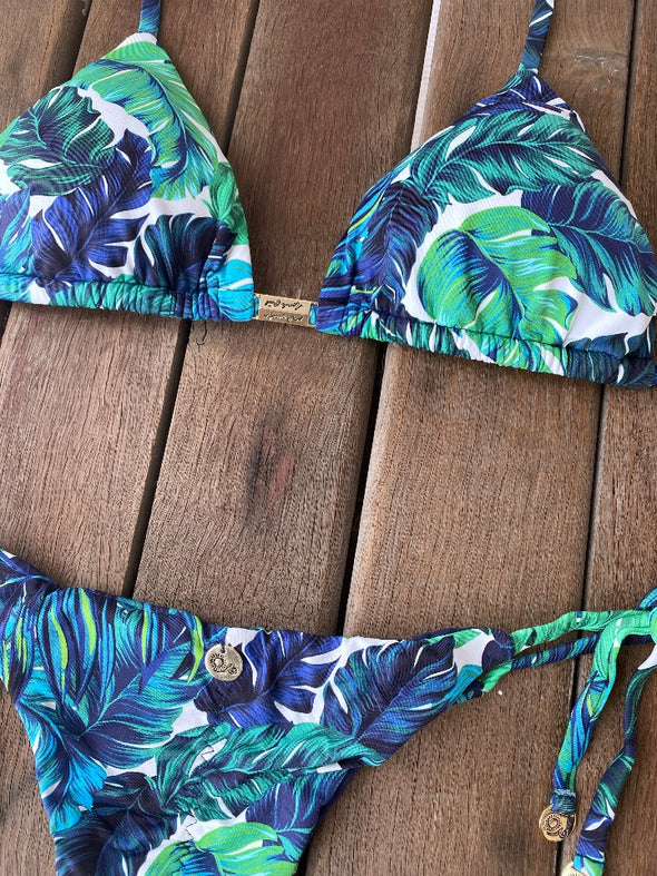 Bikini Tie Sides Leafy Life