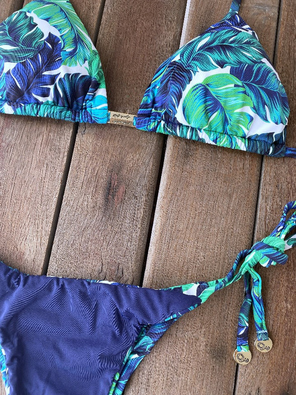 Bikini Tie Sides Leafy Life