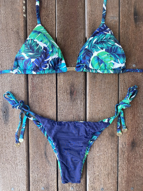 Bikini Tie Sides Leafy Life