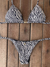 Bikini Tie Sides Safari