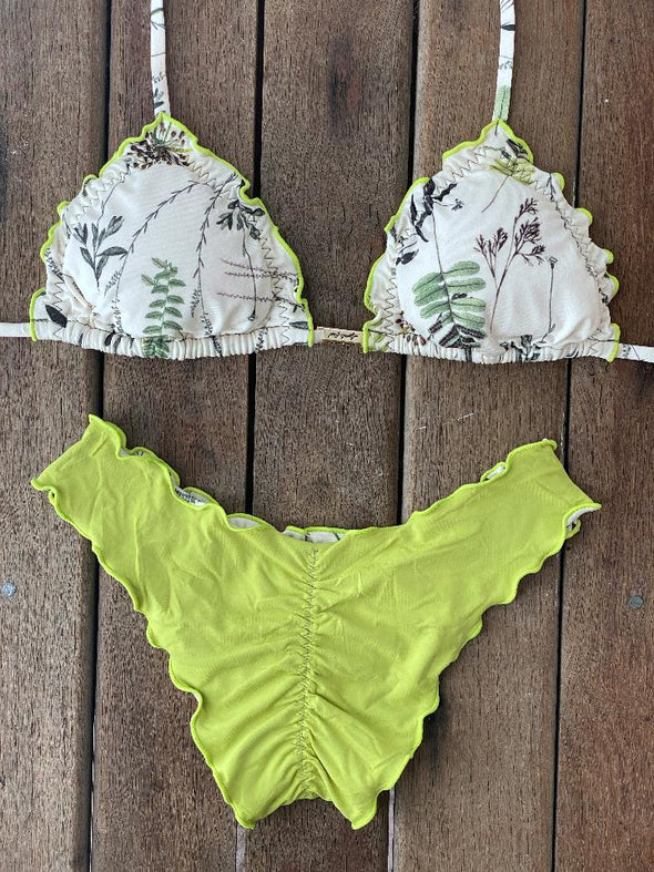 Bikini Wide Sides Ripple Dandelion