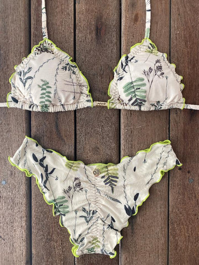Bikini Wide Sides Ripple Dandelion