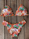 Bikini Wide Sides Ripple Sea Garden (fully reversible)