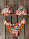 Bikini Wide Sides Ripple Sea Garden (fully reversible)