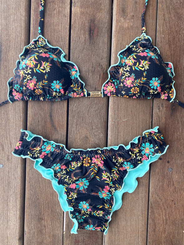 Bikini Wide Sides Ripple Bohemian Sancho (reversible bottom)