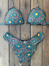 Bikini Wide Sides Ripple Kaleidoscope (fully reversible)