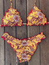 Bikini Wide Sides Ripple Sunshine (fully reversible)