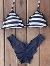 Bikini Wide Sides Ripple Stripe Me