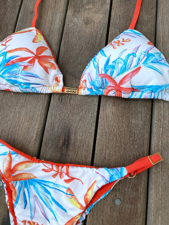 Bikini Adjustable Thin Sides Ocean Drift