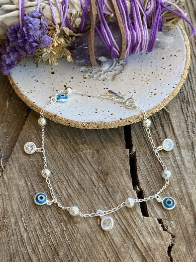 Silver 925 Anklet - Inner Light