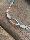 Silver 925 Anklet - Shoreline