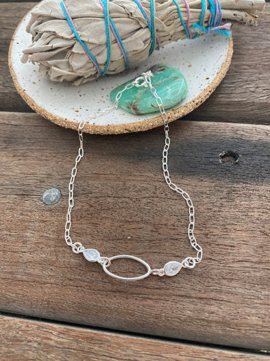 Silver 925 Anklet - Shoreline