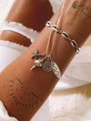 Silver 925 Bracelet - Cowrie