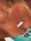 Silver 925 Necklace - Gemstone Portal Amazonite