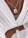 Silver 925 Necklace - Mandala Dream