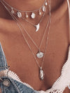 Silver 925 Necklace - Ocean Treasure