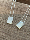 Silver 925 Scapular - Sta Anthony & Jesus (small)