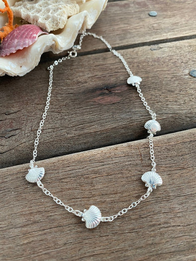 Silver 925 Necklace - Shells Heaven