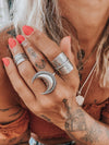 Silver 925 Ring - Bohemian