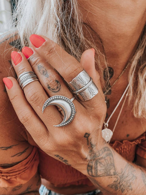 Silver 925 Ring - Bohemian