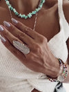Silver 925 Ring - Feather Wisdom (Large)