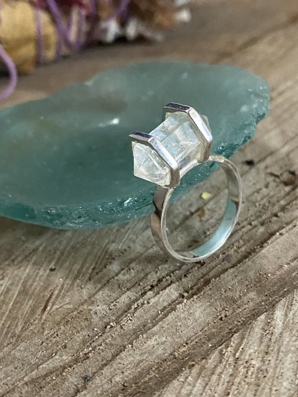 Silver 925 Ring - Crystal Clear