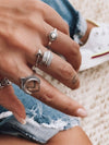 Silver 925 Ring - Gypsy Way Wrap