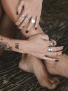 Silver 925 Toe / Mid Finger Rings - Boho Way