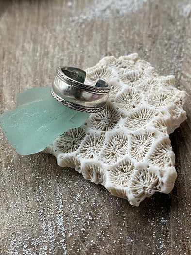 Silver 925 Toe / Mid Finger Ring - Gypsy Dream