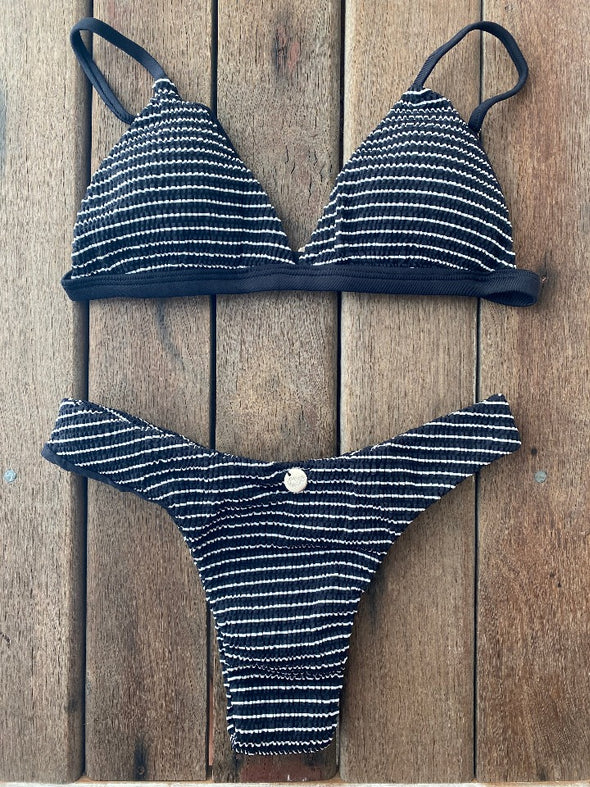 Bikini High Waisted Yoga (textured)