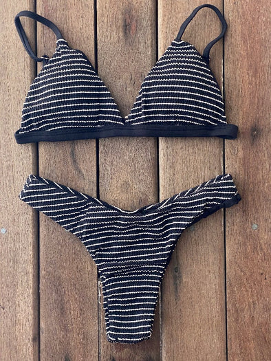 Bikini High Waisted Yoga (textured)