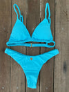 Bikini High Waisted Turquoise Bay