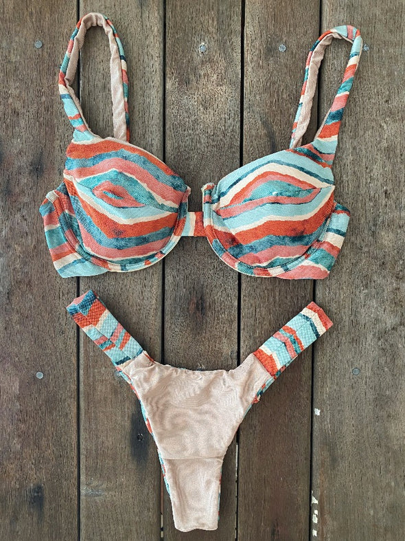 Bikini High Waisted Wired Top Earth Mother