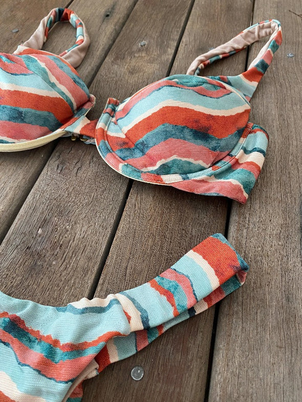 Bikini High Waisted Wired Top Earth Mother